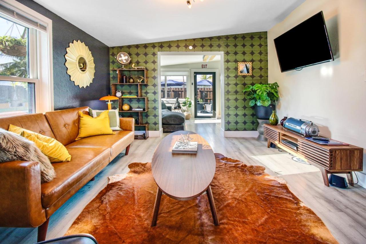 Private Heated Pool Oasis Pet-Friendly Retreat Short Or Long Stays Sleeps 2-8 Ppl Pompano Beach Esterno foto